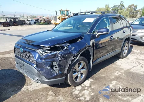 2019 Toyota Rav4 Hybrid Limited z USA, uszkodzony, nr VIN 2T3DWRFV1KW028752